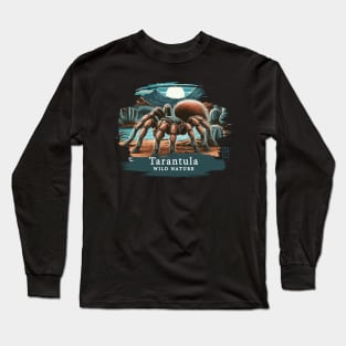 Tarantula - WILD NATURE - TARANTULA SPIDER -13 Long Sleeve T-Shirt